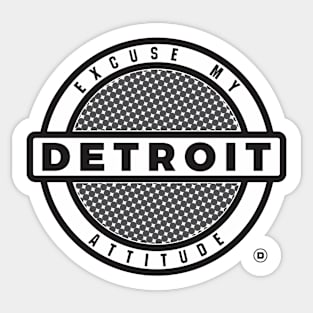 Detroit Attitude Sticker